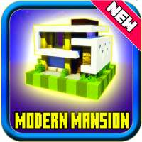 Modern Mansion Maps for MCPE