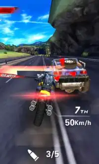Crazy Moto Death Racing Screen Shot 2