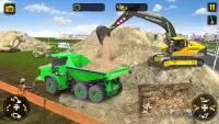 juego de excavadora pesada 3d Screen Shot 0
