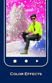 Snowfall photo editor: frames Screen Shot 7