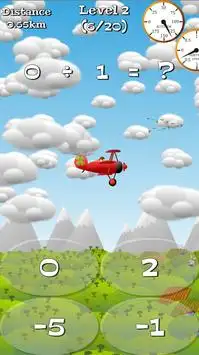 Flying with Maths Screen Shot 1