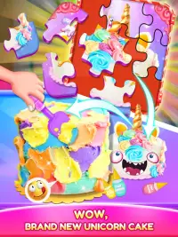 Unicorn Rainbow Cake-Diy Sweet Galaxy Desserts Screen Shot 6