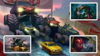 Mad Truck Challenge - Гонки и бои машин с боссами Screen Shot 6