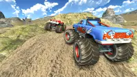 Monster Truck 3d Racing  Game Screen Shot 2