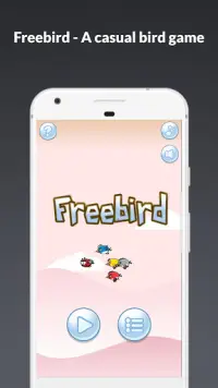 Freebird with Flapping Wings – Fun Arcade Game Screen Shot 0