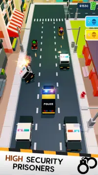 Симулятор вождения полицейской Screen Shot 2