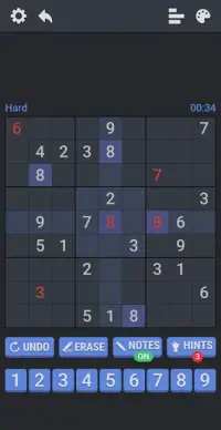 Sudoku - Free Sudoku Puzzle Games Offline Screen Shot 2