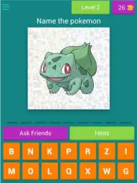Pokemon - Quiz Screen Shot 7