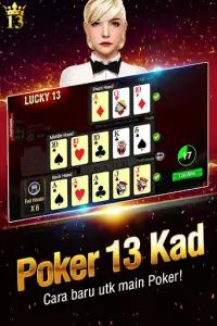 Lucky 13: 13 Card Poker Puzzle Screen Shot 6