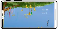 Banana shooter Bow Arrow game Screen Shot 6