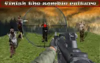 Zombie chiến tranh Shooter Screen Shot 4