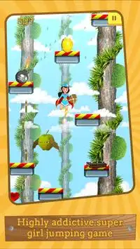 Super Girl Mega Jump Screen Shot 6