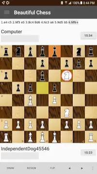 ♛ Beautiful Chess: Play Free Online, OTB, vs CPU Screen Shot 1