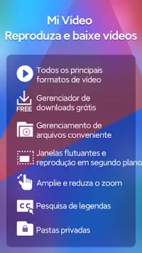 Mi Vídeo - Player de vídeo Screen Shot 0