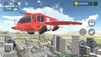 Fire Truck Flying Car Screen Shot 2
