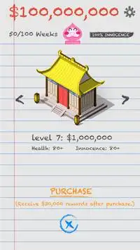 Peach Life - tap tap trading game Screen Shot 7