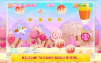 Pony in Candy World - Petualangan Arcade Game Screen Shot 10