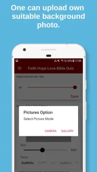 Faith Hope and Love Verses - KJV Bible and Quizzes Screen Shot 4