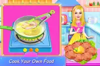 फैशन लड़की खाना पकाने का खेल Screen Shot 4