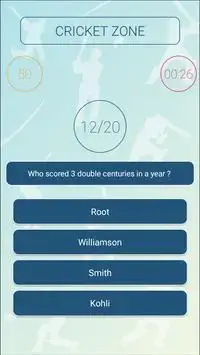 Cricket Quiz Screen Shot 1