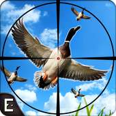 permainan berburu bebek: pemburu burung penembak