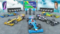 formula polis aksi kereta lumba- permainan kereta Screen Shot 5