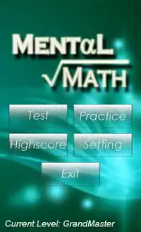 Mental Math Screen Shot 0