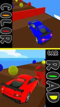 Color Road Rush : Rainbow Game 2018 Screen Shot 1