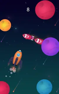 Planet Surfer - Rocket Game Space Craze Mission Screen Shot 2
