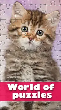 World of Puzzles - best free jigsaw puzzle games Screen Shot 0