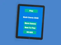 Math Storm 2048 – free game Screen Shot 4