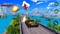 Army Tank Traffic Racer - Juego de conducción de Screen Shot 6