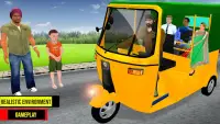 Đây đây Rickshaw: City Gas Screen Shot 4
