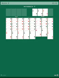 FreeCell (Patience cards game) Screen Shot 8