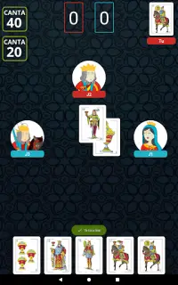 Cuatrola gioco carte spagnolo Screen Shot 9