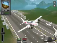 飛行機パイロットシミュレータ - 飛行機フライウィング Screen Shot 0