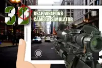 Senjata nyata kamera simulator Screen Shot 1