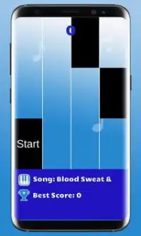 BTS  Piano Tiles Game Screen Shot 2