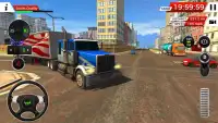Amerikaanse Vrachtwagenchauffeur - Truck Simulator Screen Shot 2