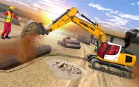 Heavy Excavator Construction Simulator Games Screen Shot 1