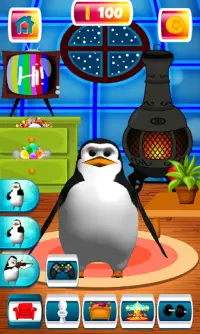 बात कर पेंगुइन Screen Shot 1