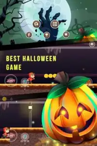 Halloween Game -  Spooky Town Endless Runner Screen Shot 2