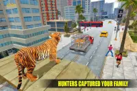 Angry Tiger City Attack: Wild Animal Fighting Game Screen Shot 7