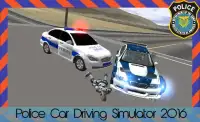 Police Driver Simulator 2016 Screen Shot 0