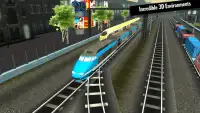 Train Sim 3D Screen Shot 3