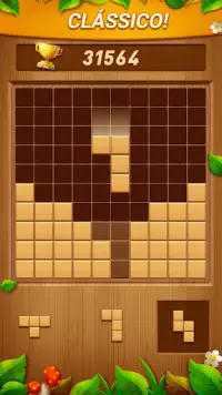 Wood Block Puzzle - Block Game Screen Shot 1