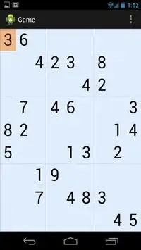 Sudoku Screen Shot 1