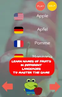 Brainy Fruits Match 3 – Language puzzle Challenge Screen Shot 3