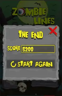 Zombie Lines Screen Shot 3