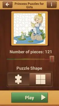 Principessa Puzzle per Ragazze Screen Shot 6
